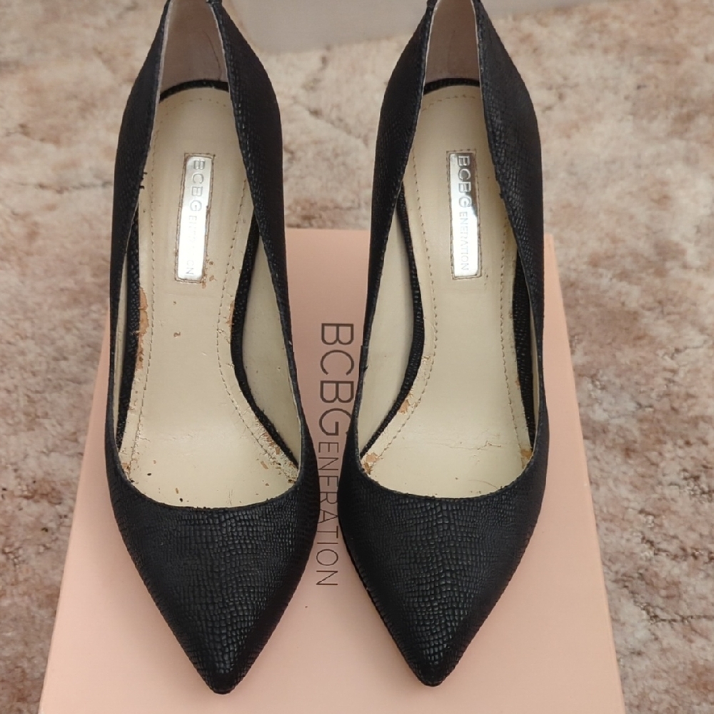 BCBG Black Heels